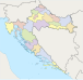 Mapa de Croàcia