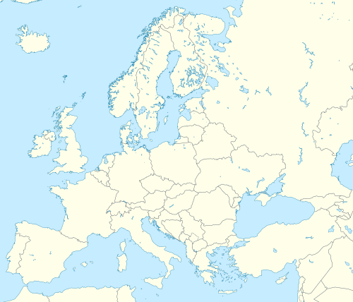 Cúp C1 châu Âu 1955–56 trên bản đồ Châu Âu