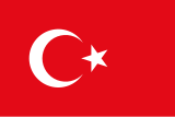 Bandiera de Republica de Turchia