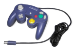 A GameCube controller.