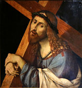 Christ portant la croix, 1520, huile sur peuplier.