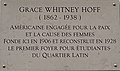 Grace Whitney Hoff est la fondatrice du Foyer international des étudiantes, au no 93.