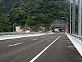 Hsuehshan Tunnel under construction in 2002