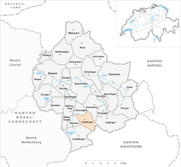 Häfelfingen - Localizazion