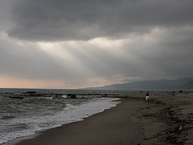 町内の海岸