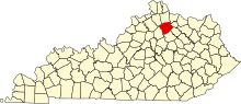 Map of Kentucky highlighting Harrison County.svg