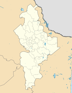 メキシコの地図と空港の位置