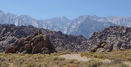 View from Alabama Hills