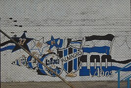 Mural en homenaje a los 3 ascensos de Almagro a Primera División en el Profesionalismo- 1937, 2000 y 2004..jpg