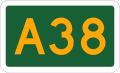 Alphanumeric route marker