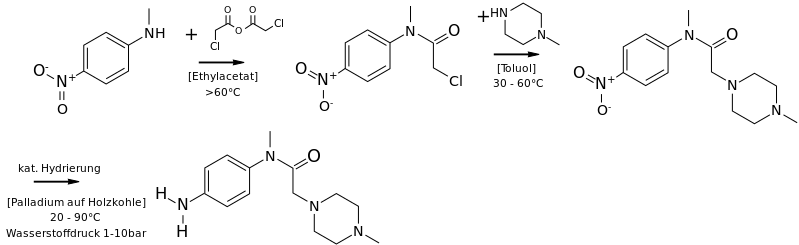 Nintedanib Syntheseschritt 3