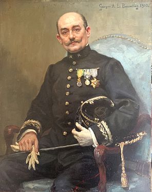 Ritratto di uomo in uniforme, 1910