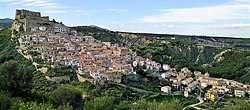 Skyline of Rocca Imperiale