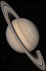 Planet Zuhal dari Voyager 2