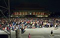 Image 21An overflow crowd watches the simultaneous outdoor broadcast of a performance in National Concert Hall by the Vienna Philharmonic conducted by Simon Rattle. (from Culture of Austria)