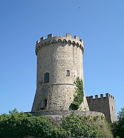 Skyline of Castelnuovo Cilento