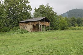 Une grange à Qabala.