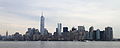 South Manhattan skyline - August 2013