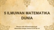 Thumbnail for File:5 ILMUWAN MATEMATIKA DUNIA.pdf