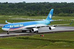 Air Tahiti Nui on taxiway