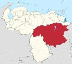 Vị trí bang Bolívar