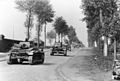 A column of Pz I light tanks in Belgium, May 1940