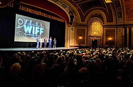 An audience at the 2019 Windsor International Film Festival fills Windsor's Capitol Theatre's Pentastar theatre.