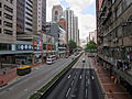 Castle Peak Road à Tsuen Wan.