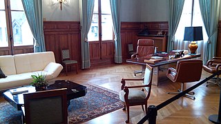 Le bureau du maire.