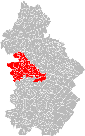 Localisation de Communauté de communes du Bresse Haute Seille