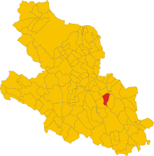 Localisation de Bugnara