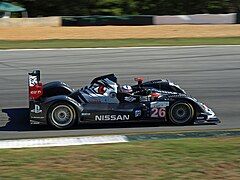 Au volant de la Signatech Oreca 03-Nissan lors des qualifications du Petit Le Mans 2011 à Road Atlanta.