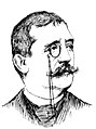 Portrait d'Abel Peyrouton paru en 1888 dans Le Monde illustré.
