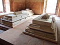 3 tombs inside the Feroze Shah Tomb Monument