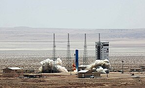 Simorgh launching from Main Launch Platform, 2017.