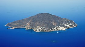 Vue aérienne de Panarea