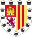Arms of John II of Aragon as Infante
