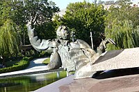 Babajanian's statue in Yerevan