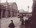 Berlin Alexanderplatz railway station with Königskolonnaden, 1904