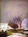 El mar helado o naufragio del Esperanza, Friedrich, 1824.