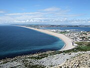 Chesilstrand vanaf Portland Bill