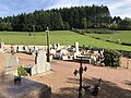 Le cimetière du village.