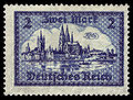 1924, Kölner Dom, Inschrift “Mark”