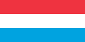 Lüksemburg bayrağı (oran 1:2)