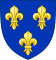 Znak Francouzského království (od 14. století)