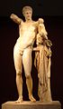 Hermes in otrok Dioniz, verjetno Praksitelesov original, 4. st. pr. n. št.