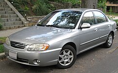 Sedan: 2001–2003 Main article: Kia Sephia