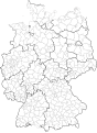 Landkreise in Deutschland ab Juli 2007, SVG-File, auch als PNG verfügbar