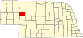 State map highlighting Grant County