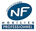 Marque NF Mobilier Professionnel.